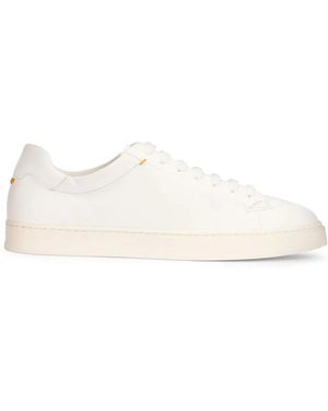 Doucal's Nappa Sneakers - White