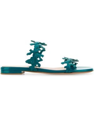 Gianvito Rossi G10157 Nuit - Green