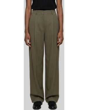 SUTTON NEW YORK Light Stretch Canvas Pants - Green