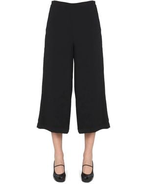 Stefano Mortari Cropped Pants - Black