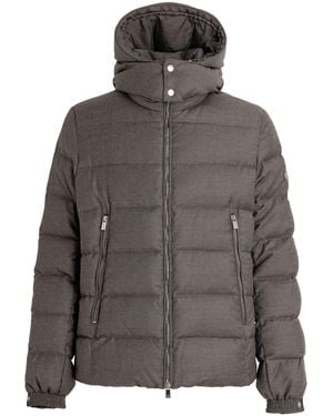 Tatras Hooded Padded Coat - Gray