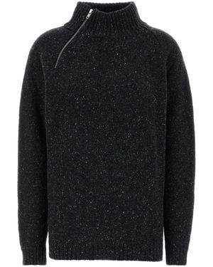 GIMAGUAS Xavi Oversize Wool-Blend Jumper - Blue