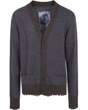 Ziggy Chen Classic Cardigan - Gray