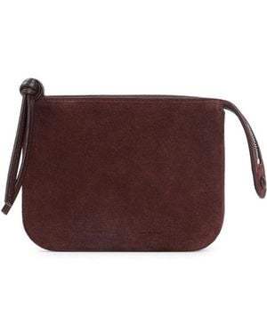 Phoebe Philo Suede Pocket Gig - Purple