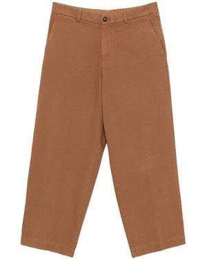 Ballantyne Wide-Leg Trousers - White