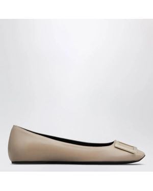 Roger Vivier Trompette Ballerinas - White