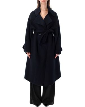 Frankie Shop Issen Trench Coat - Black
