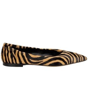 Pomme D'or Ballerinas Cappuccino - White