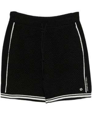 CASABLANCA Mesh Shorts - Black