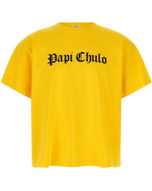 Second/Layer 'Papi Chulo' T-Shirt - Yellow