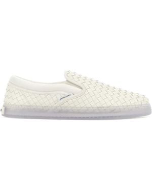 Bottega Veneta Slip On Trainers - White