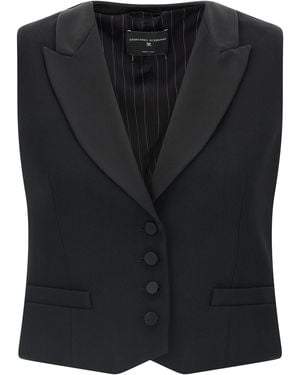 Ermanno Scervino Tuxedo Vest - Black