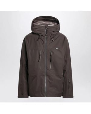 Prada Camouflage Hooded Jacket - Brown