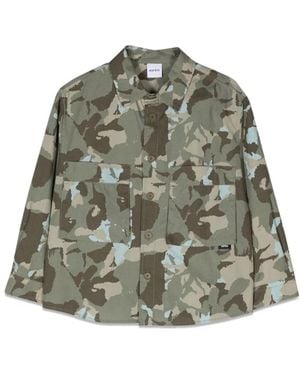 Aspesi Camou Shirt Jacket - Green