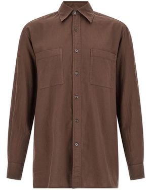 Cellar Door 'Paul' Shirt - Brown