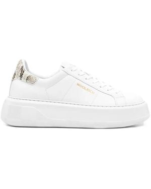 Woolrich Chunky Court Calf Pitone - White
