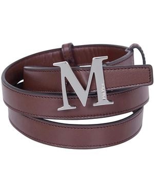 Max Mara "Mclassic20" Classic M Belt - Purple