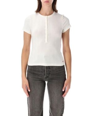 Levi's Dry Goods Pointelle T-Shirt - White