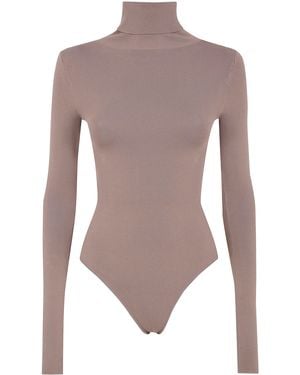 Entire studios Turtle Neck Bodysuit - Brown