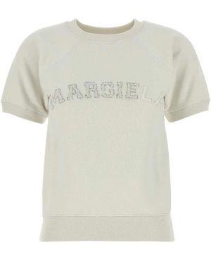 Maison Margiela Shortsleeved Sweatshirt - White