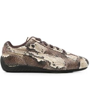 PUMA "Speedcat Snake" Sneakers - White