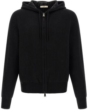 Fendi Cashmere Hoodie - Black