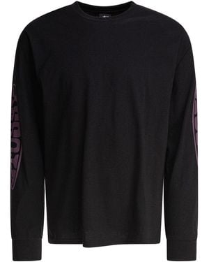 Stussy Pill Ls Tee - Black