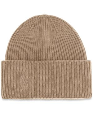 Max Mara Retina Beanie - Brown
