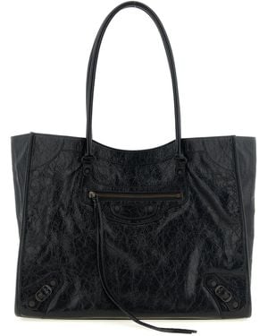 Balenciaga 'Le City Tote M' Shoulder Bag - Black
