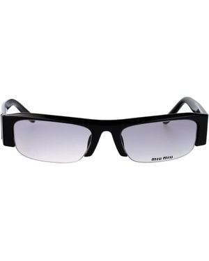 Miu Miu Acetate Sunglasses - Brown