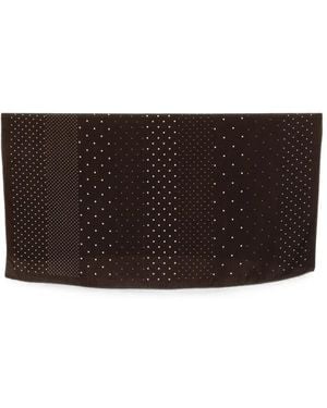 Destin "Judy Carre 90X90 Cm" Random Dots Scarf - Black