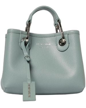Emporio Armani Myea Xsmall Shopping Bag - Blue
