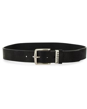 DIESEL Belt With Buckle - Black