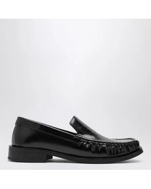 VINNY'S Leather Micahel Moccasins - Black