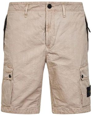 Stone Island Shorts - Natural