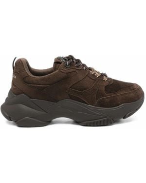 Kurt Geiger "Shine" Runner Sneakers - Brown