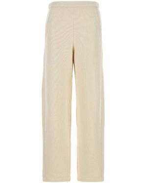 Max Mara Pure Dente Pants - Natural
