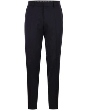 BOSS Slim Fit Trousers - Blue