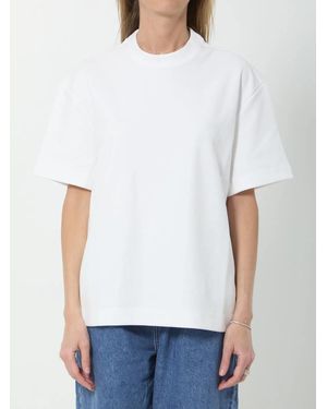 Frankie Shop Cotton Polyester T-Shirt Polo - White