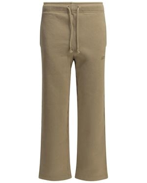 Autry Sports Pants With Logo - Natural