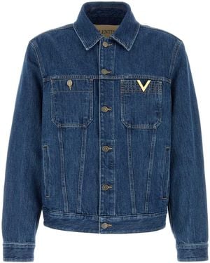 Valentino Garavani Denim Jacket - Blue