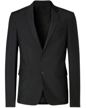 Fendi Kid Mohair Tailored Blazer - Black