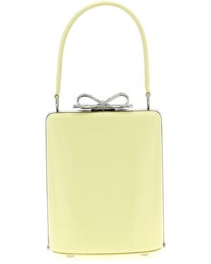 Self-Portrait Leather Bag' Handbag - Yellow