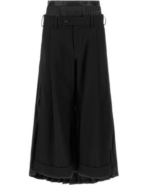 Junya Watanabe Hybrid Trousers - Black