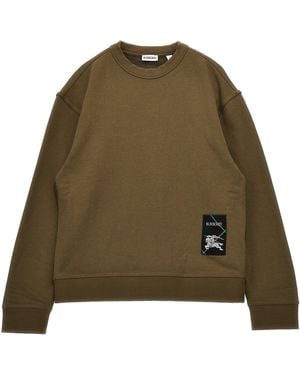 Burberry Logo Sweatshirt - Green