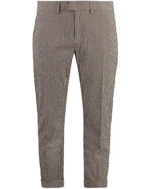 Dondup Pablo Cotton Trousers - Grey