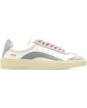 DSquared² Leather Sneakers - Gray