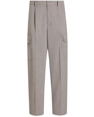 Dolce & Gabbana Dolce & Gabbana Textile Fiber Pants - Gray
