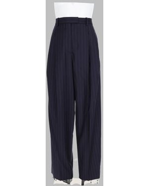 Givenchy High-Rise Tailored Pants - Blue