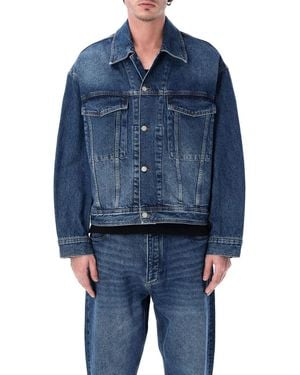 Studio Nicholson Stein Denim Jacket - Blue